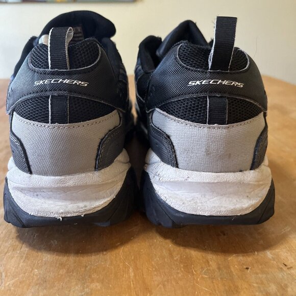 Skechers Shoes Mens 13 After Burn Memory Fit 51866 Navy &gray Casual Sneaker - Picture 4 of 10